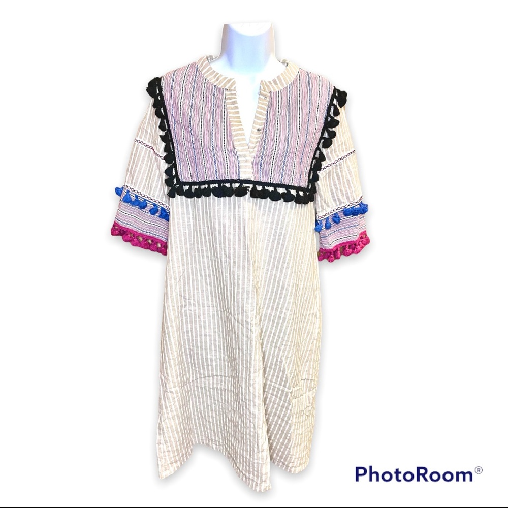 Short Cotton Dress or Tunic